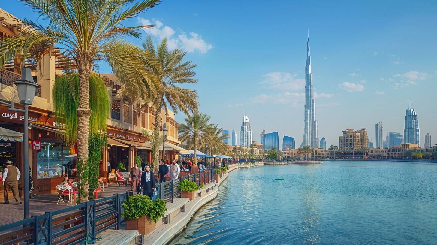 Luxus Dubai Temperatur Januar Ebenbild