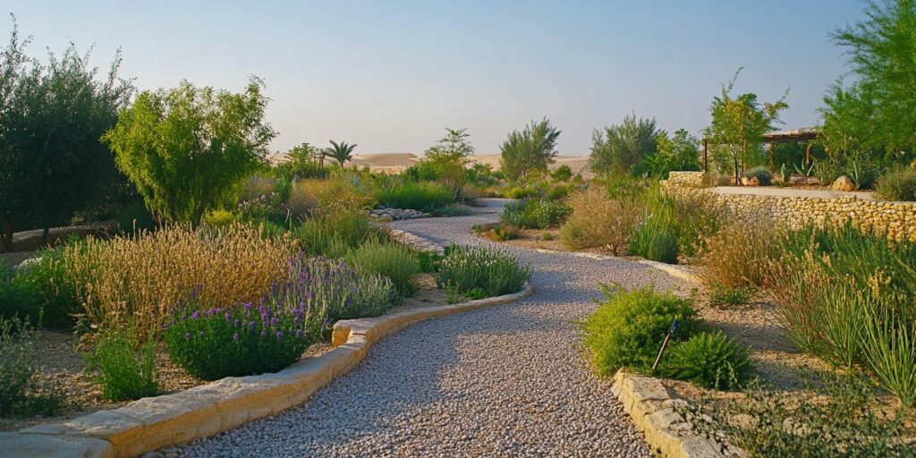 Nachhaltige Gartenpflege in der Wüste