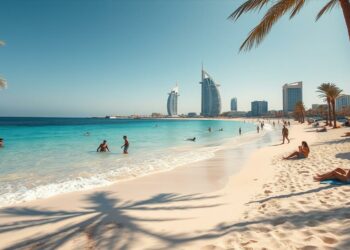 Abu Dhabi Strände am Persischen Golf