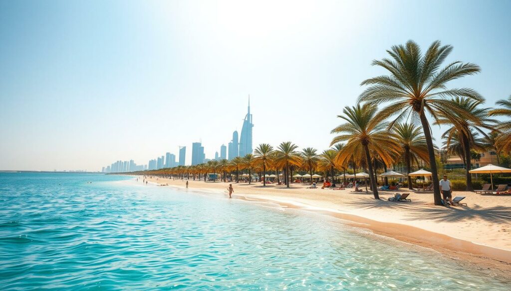 abudhabi strände am Persischen Golf